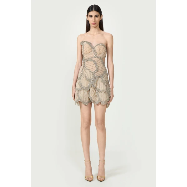 Costarellos Dresses - Romantic Greek Lace - Shop at Luxury Shoes 