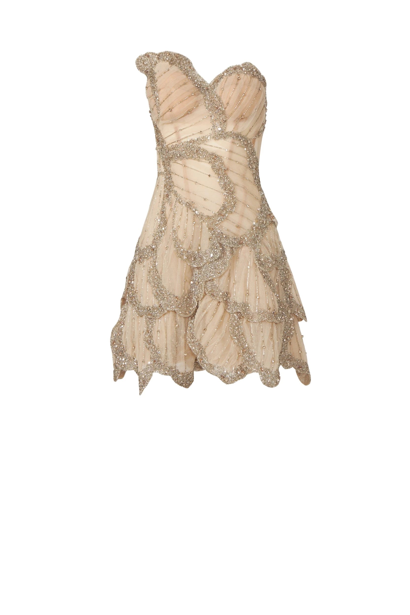 Costarellos-Sylvie-Crystal-Silk-Georgette-Mini-Dress-Dresses-Coveti87858_nobg Costarellos Dresses - Romantic Greek Lace - Shop at Luxury Shoes