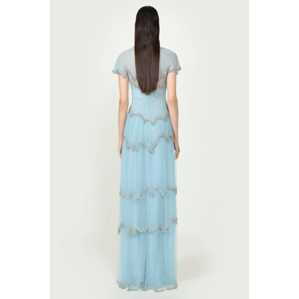 Costarellos Dresses - Romantic Greek Lace - Shop at Luxury Shoes 