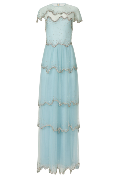 Costarellos Dresses - Romantic Greek Lace - Shop at Luxury Shoes 