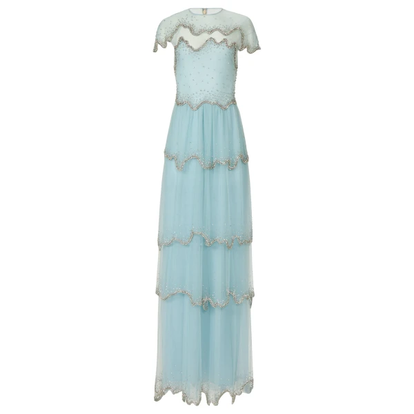 Costarellos Dresses - Romantic Greek Lace - Shop at Luxury Shoes 