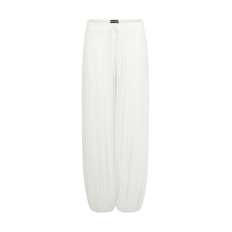 David Koma Pleated Harem Trousers