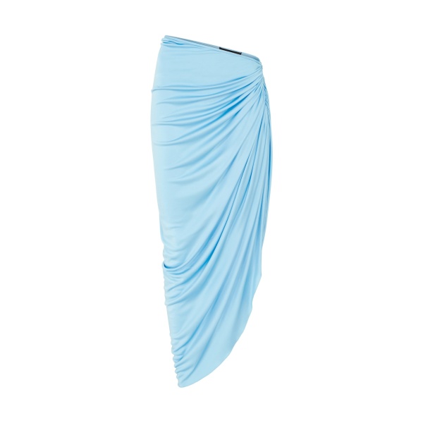 David Koma Ruched Asymmetric Skirt