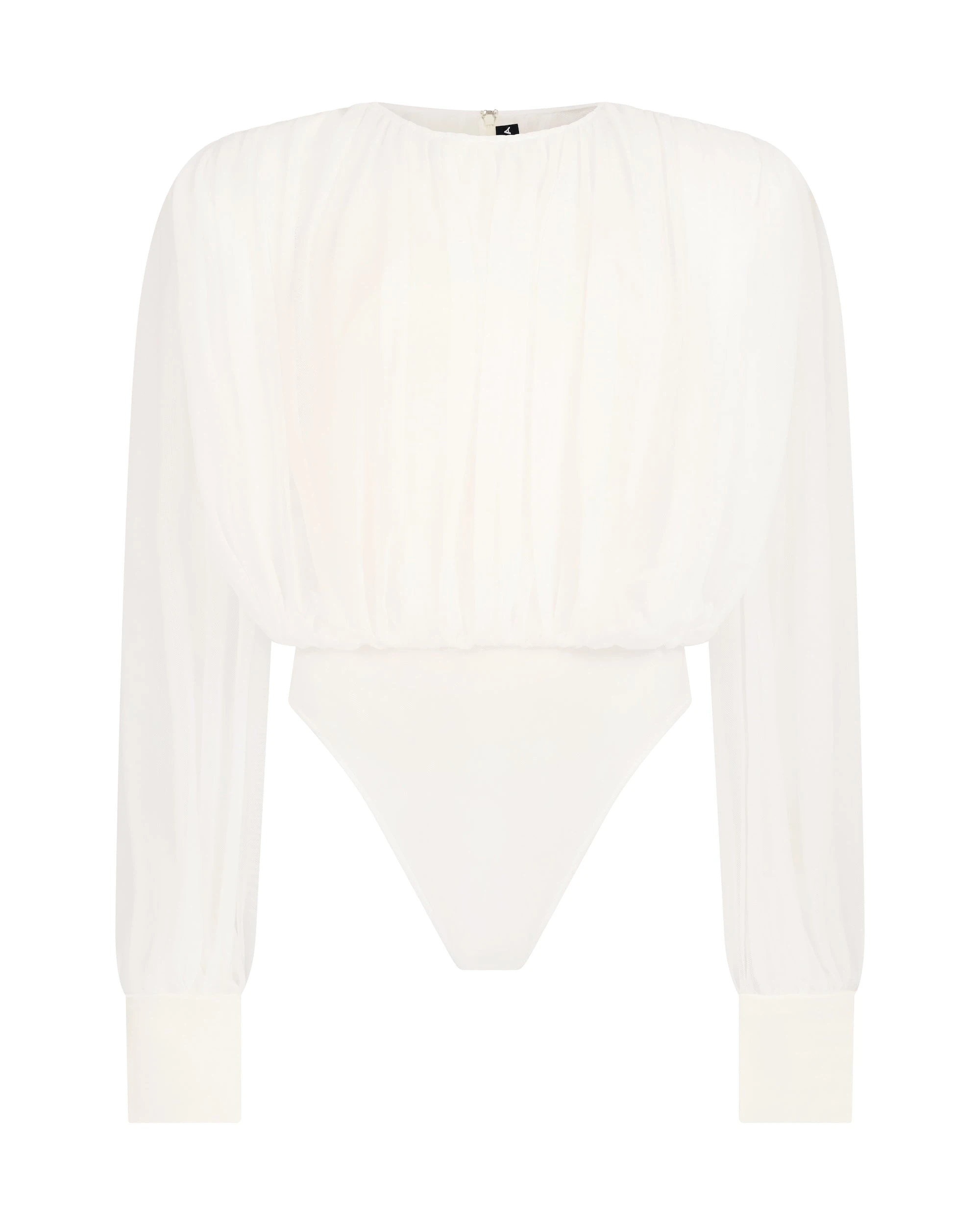 David Koma Ruched Blouse Bodysuit David Koma Ruched Blouse Bodysuit