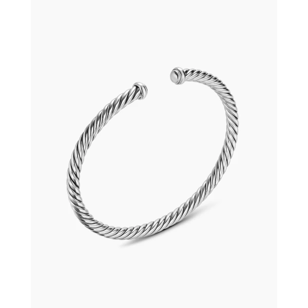 4mm Silver – worn on the wrist