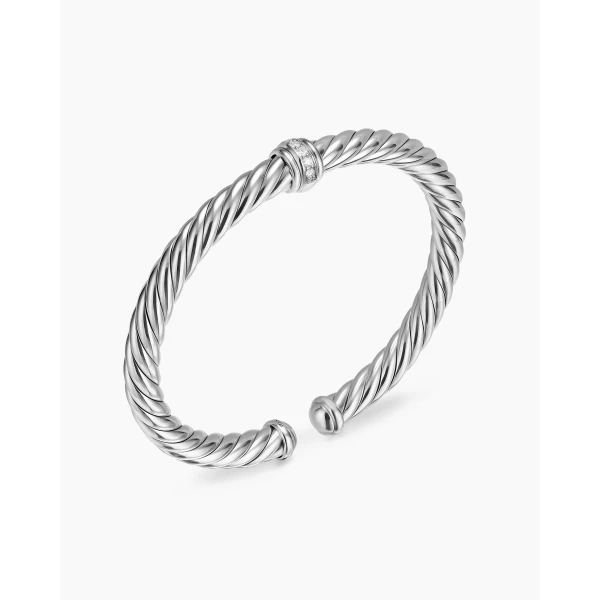 6mm Silver – worn on the wrist
