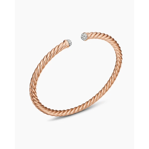 4mm Rose Gold – worn on the wrist