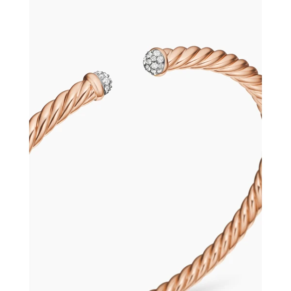4mm – Cable motif close-up