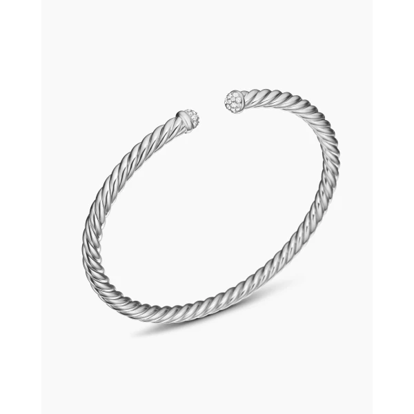 4mm Silver – worn on the wrist