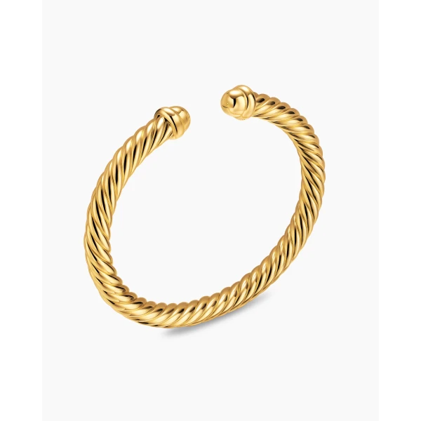 6mm Gold – worn on the wrist
