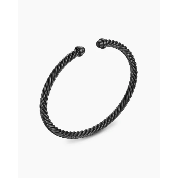 4mm Black – worn on the wrist