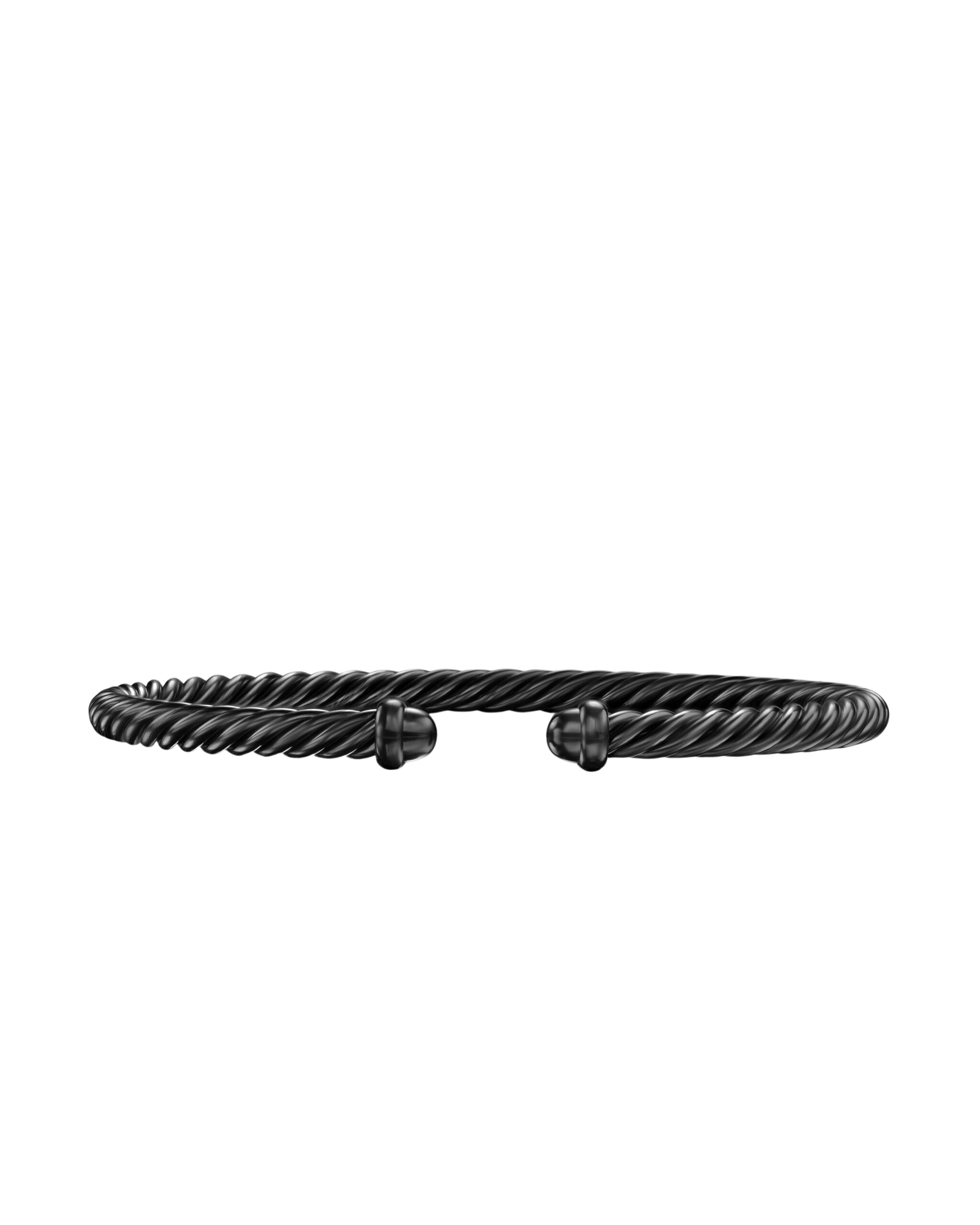 David Yurman Classic Cable Bracelet in Black Aluminum