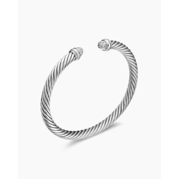 5mm Silver – worn on the wrist