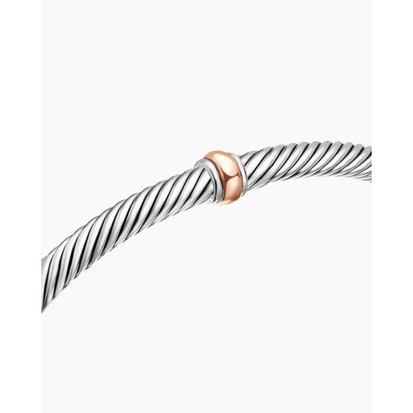 4mm – Cable motif close-up