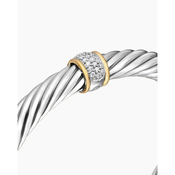 7mm – Cable motif close-up