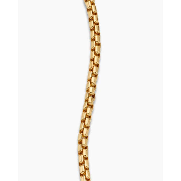signature twisted-helix detail|David Yurman DY Bel Aire Box Chain Bracelet in 18K Yellow Gold