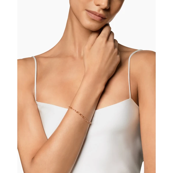 3mm in Rose Gold – front view of authentic Chain Bracelets at Luxury Shoes |David Yurman DY Madison® Chain Bracelet in 18K Rose Gold