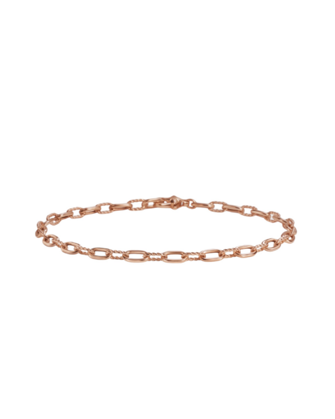 David Yurman DY Madison® Chain Bracelet in 18K Rose Gold