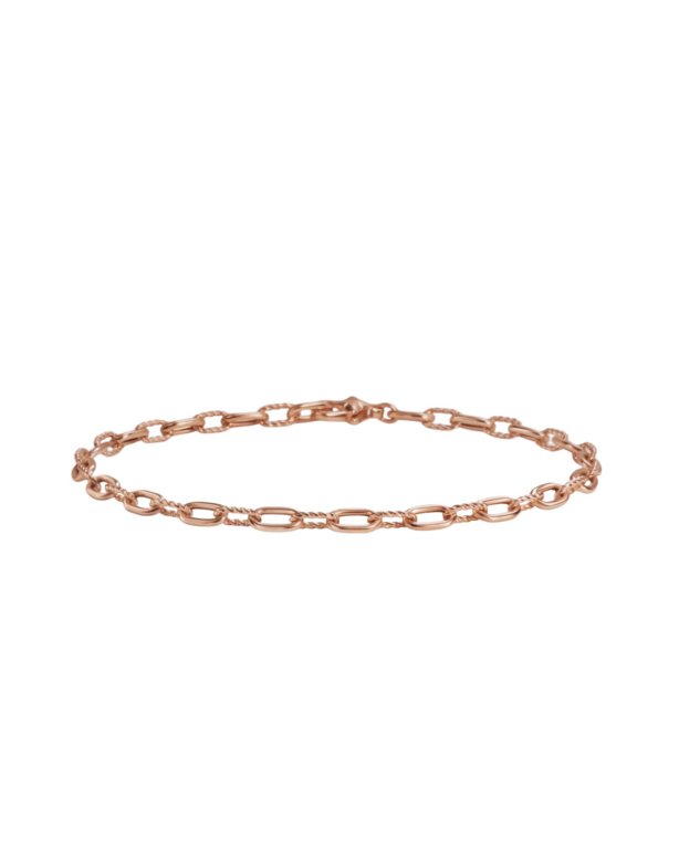 David Yurman DY Madison® Chain Bracelet in 18K Rose Gold