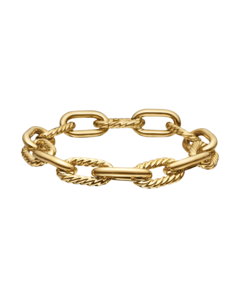 David Yurman DY Madison® Chain Bracelet in 18K Yellow Gold