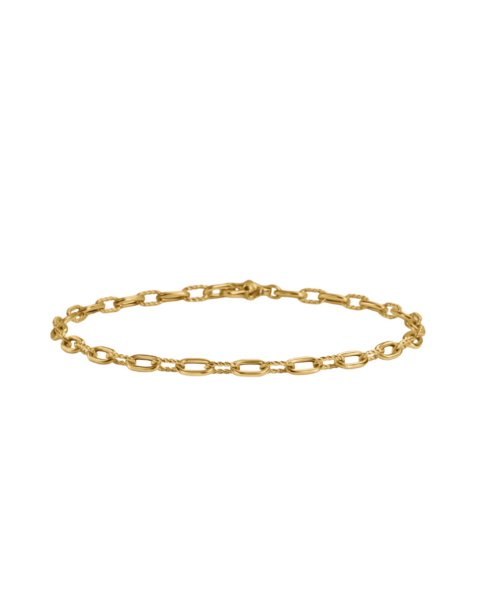 David Yurman DY Madison® Chain Bracelet in 18K Yellow Gold