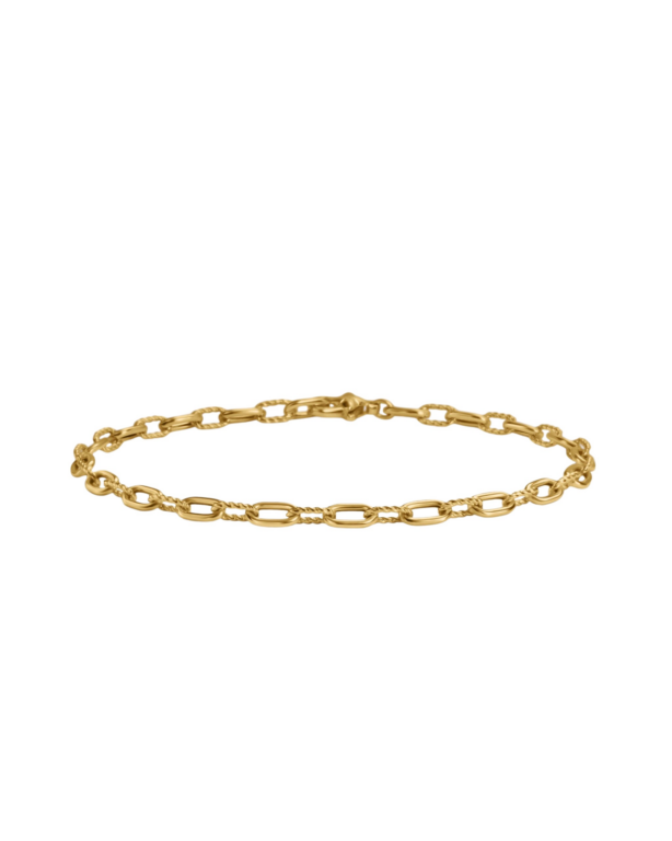 David Yurman DY Madison® Chain Bracelet in 18K Yellow Gold