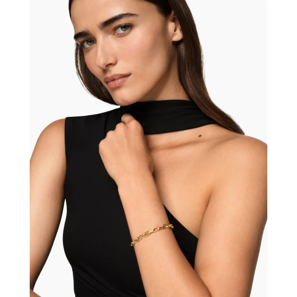 6mm in Gold – front view of authentic Chain Bracelets at Luxury Shoes |David Yurman DY Madison® Chain Bracelet in 18K Yellow Gold