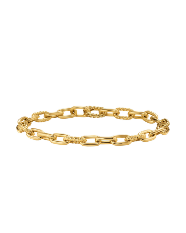 David Yurman DY Madison® Chain Bracelet in 18K Yellow Gold