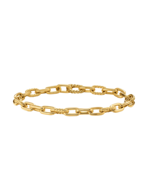 David Yurman DY Madison® Chain Bracelet in 18K Yellow Gold