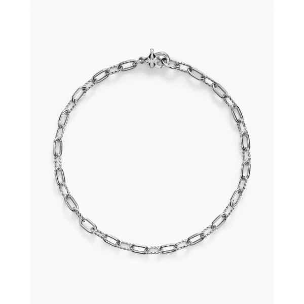 3mm Silver – worn on the wrist