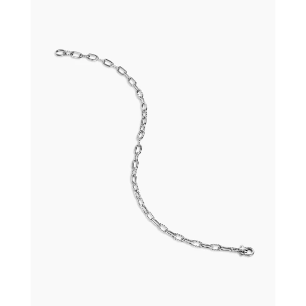 on-model styling shot|David Yurman DY Madison® Chain Bracelet in Sterling Silver