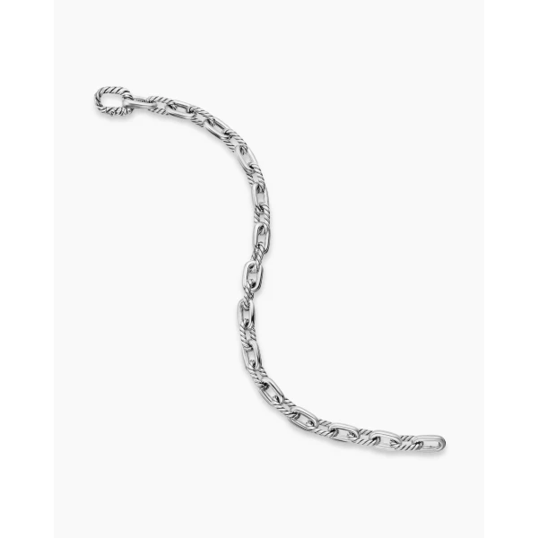 on-model styling shot|David Yurman DY Madison® Chain Bracelet in Sterling Silver