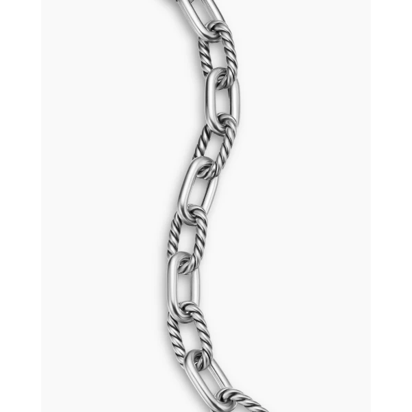 signature twisted-helix detail|David Yurman DY Madison® Chain Bracelet in Sterling Silver
