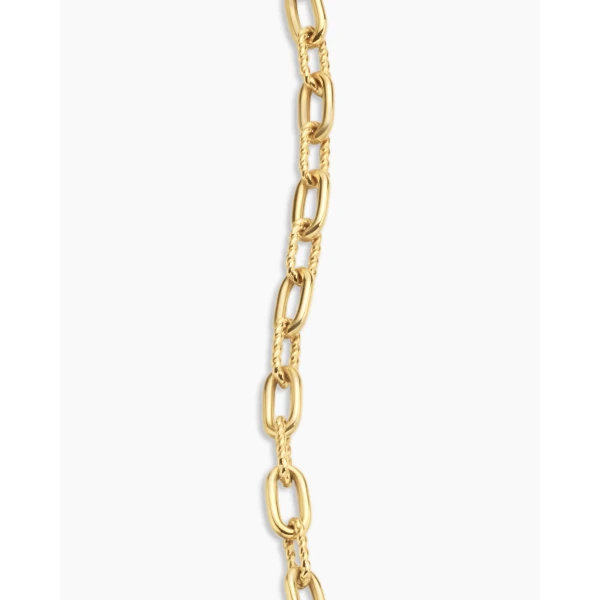 signature twisted-helix detail|David Yurman DY Madison® Pavé Toggle Chain Bracelet in 18K Yellow Gold with Diamonds