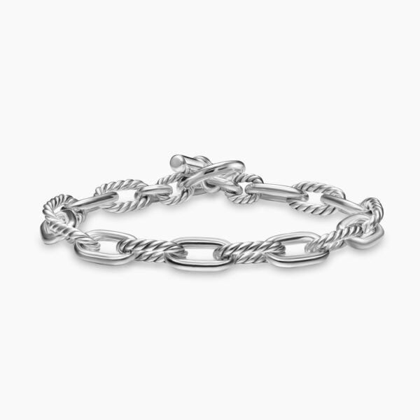 David Yurman DY Madison® Toggle Chain Bracelet in Sterling Silver, 8.5mm, view 5