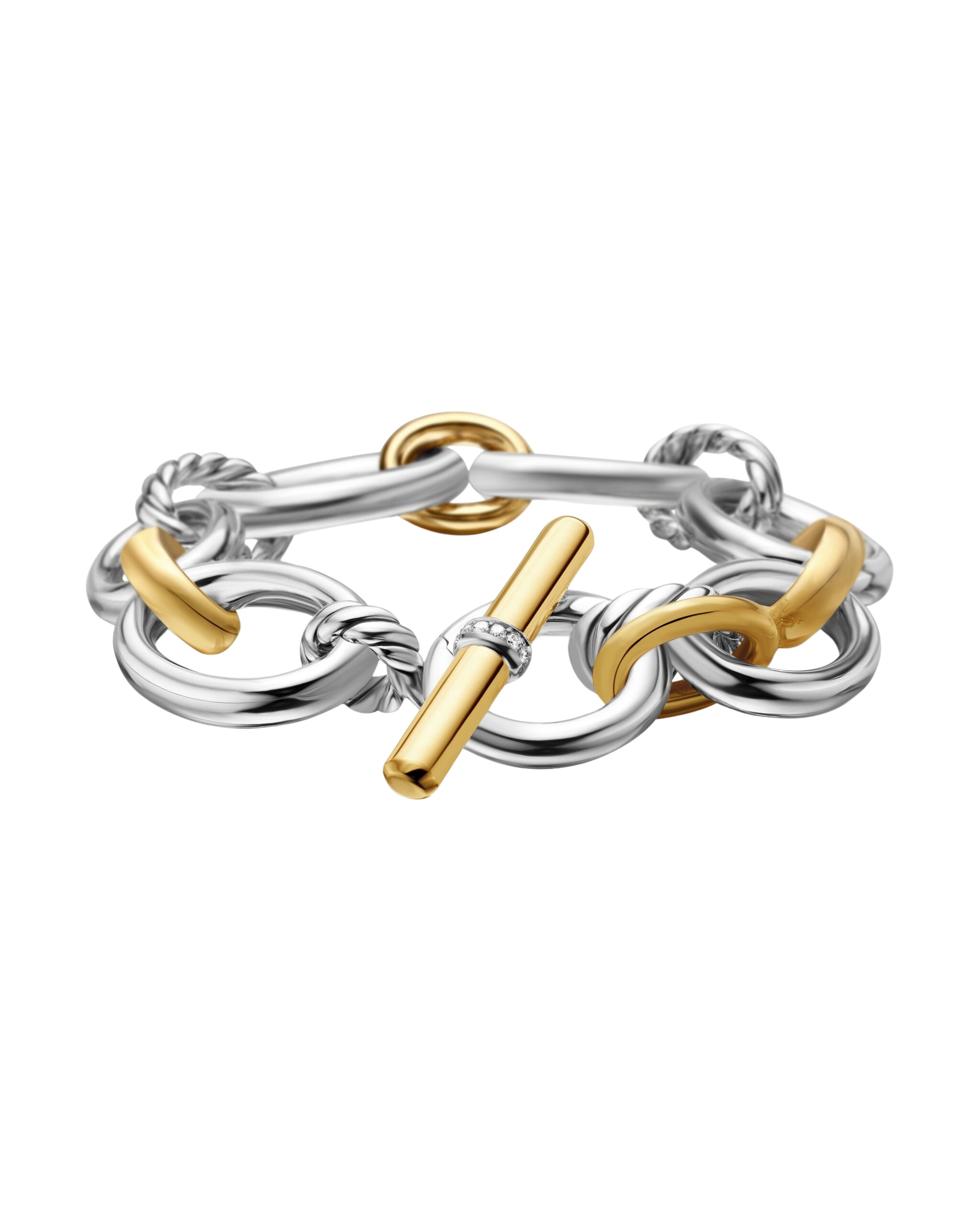David-Yurman-DY-Mercer®-Chain-Bracelet-in-Sterling-Silver-with-18K-Yellow-Gold-and-Diamonds-20mm-coveti-scaled55007_nobg David Yurman DY Mercer® Chain Bracelet in Sterling Silver with 18K Yellow Gold and Diamonds