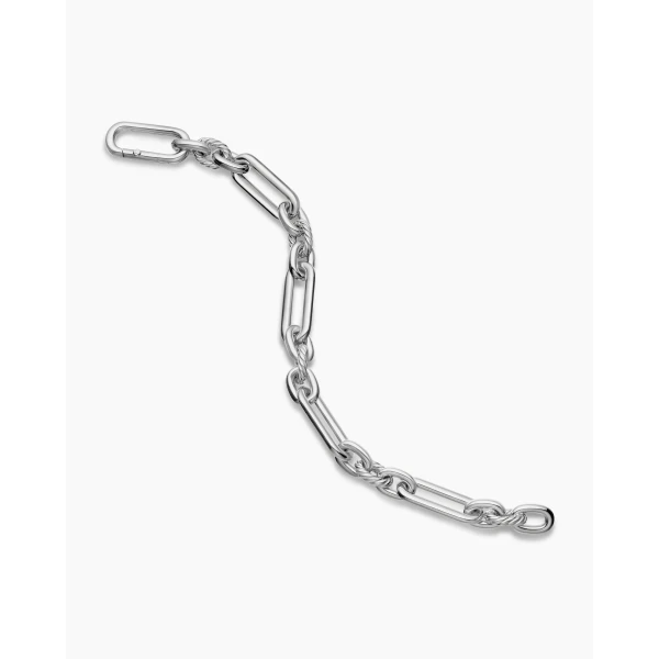 on-model styling shot|David Yurman Lexington Chain Bracelet in Sterling Silver