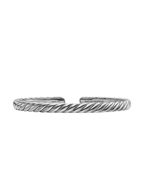 David Yurman Sculpted Cable Flex Bracelet in Sterling Silver