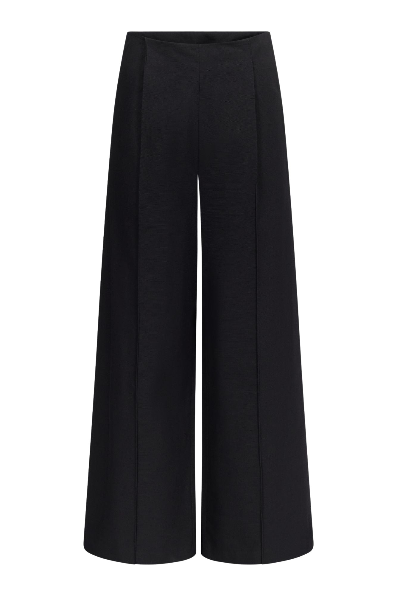 Destree-Black-Cotton-Tailored-Pants47199_nobg Destree Black Cotton Tailored Pants - Destree - Graphic Parisian Fashion - Shop at Luxury Shoes