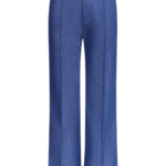 Destree Blue Denim Straight Pants - Destree - Graphic Parisian Fashion - Shop at Luxury Shoes 
