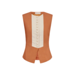 Destree Camel Sleeveless Top