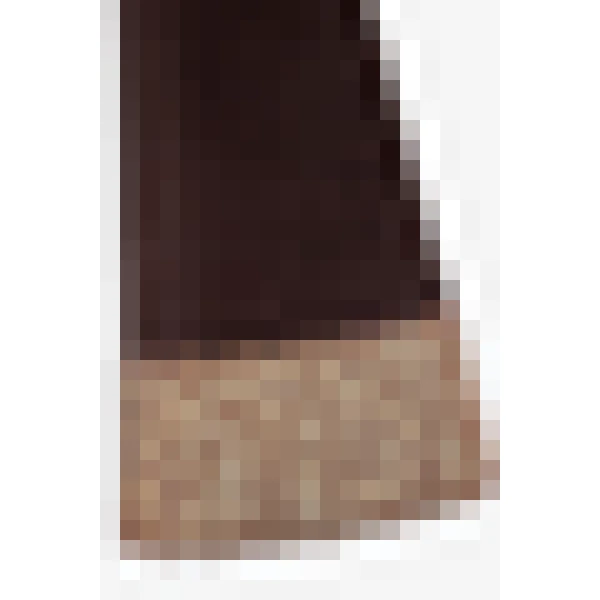 Destree Dark Brown Velvet Jacket With Lace Hem - Destree - Graphic Parisian Fashion - Shop at Luxury Shoes 