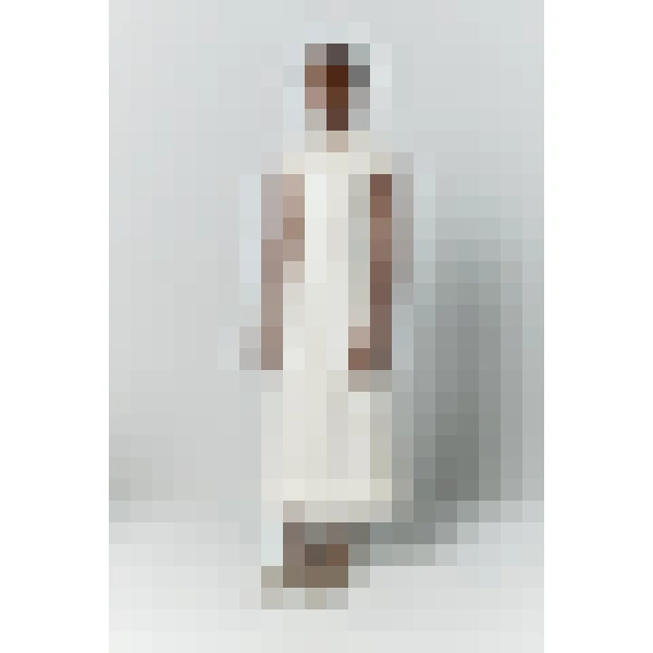 Destree Denim Ecru Amoako Summer Dress - Destree - Graphic Parisian Fashion - Shop at Luxury Shoes 