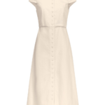Destree Denim Ecru Amoako Summer Dress - Destree - Graphic Parisian Fashion - Shop at Luxury Shoes 