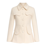 Destree Denim Ecru Utility Button-Front Jacket - Destree - Graphic Parisian Fashion - Shop at Luxury Shoes 