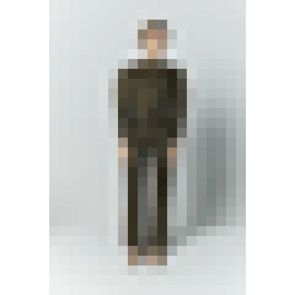 Destree Denim Khaki Straight Pants - Destree - Graphic Parisian Fashion - Shop at Luxury Shoes 