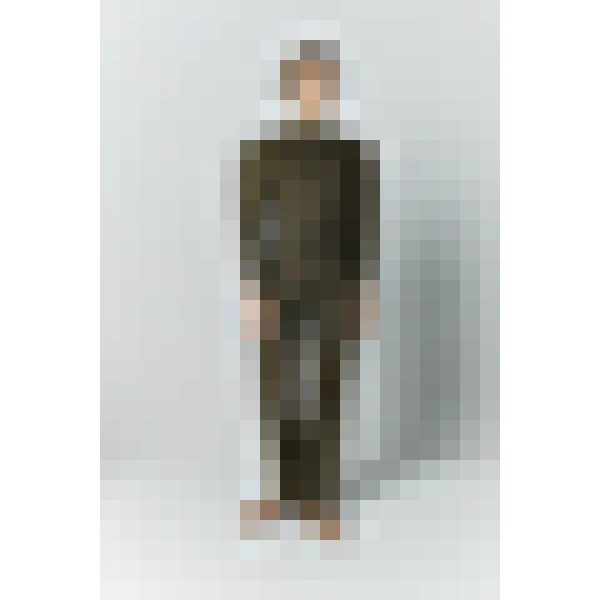 Destree Denim Khaki Straight Pants - Destree - Graphic Parisian Fashion - Shop at Luxury Shoes 