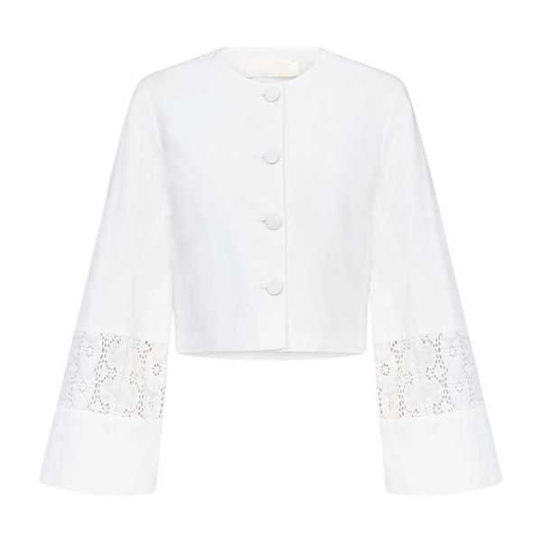 Destree Embroidered Cotton Summer Jacket