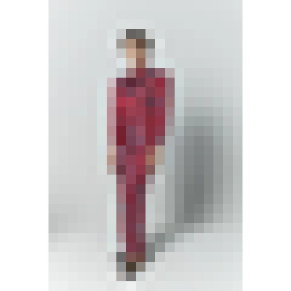 Destree Jacquard Satin Straight Pants - Destree - Graphic Parisian Fashion - Shop at Luxury Shoes 