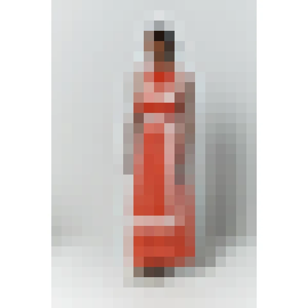 Destree Orange Cotton Midi Skirt With Contrast Ribbon Detail - Destree - Graphic Parisian Fashion - Shop at Luxury Shoes 